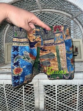 90s y2k handmade Hawaiian baby shorts